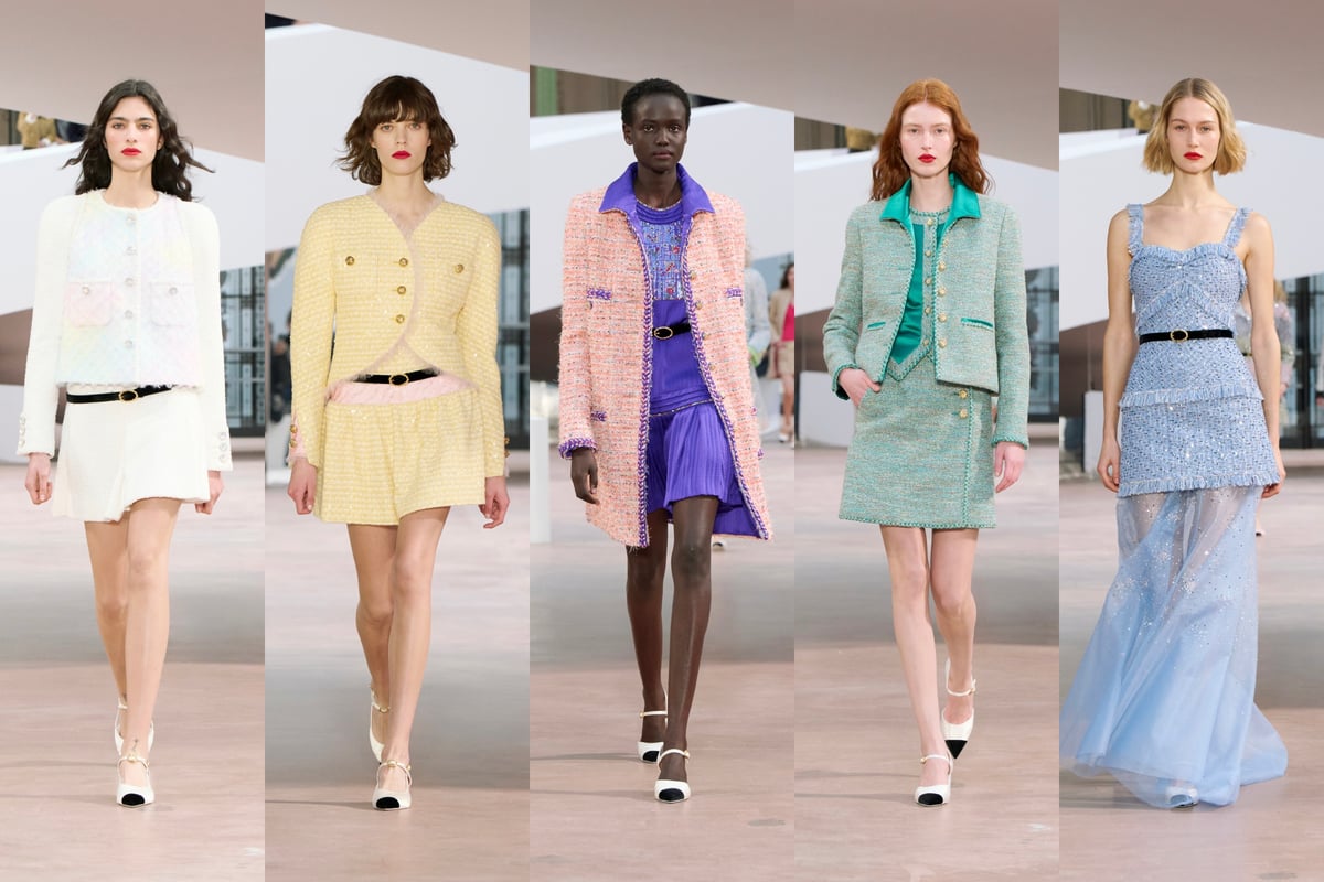 グラン・パレにかかる虹 若々しさと軽さで魅せる、カラフルな「シャネル」