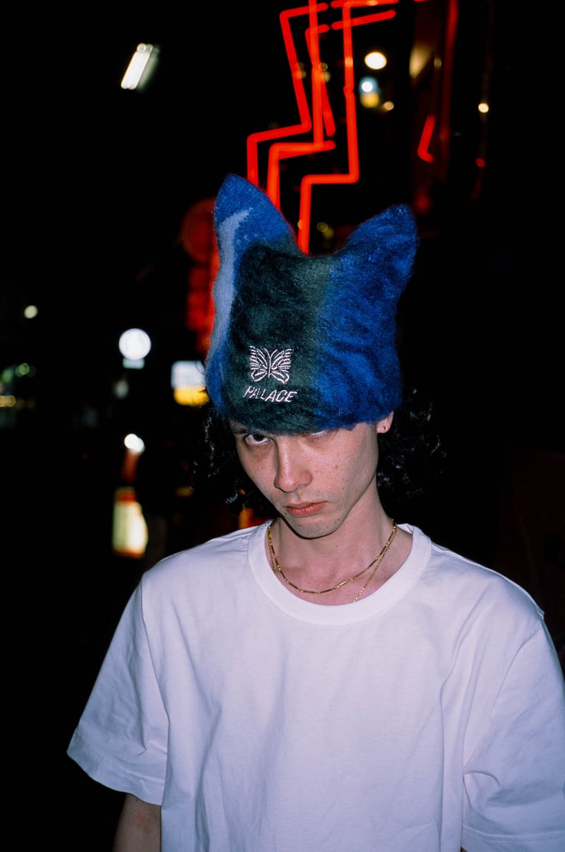 パレス スケートボードがニードルズとコラボ バタフライモチーフを