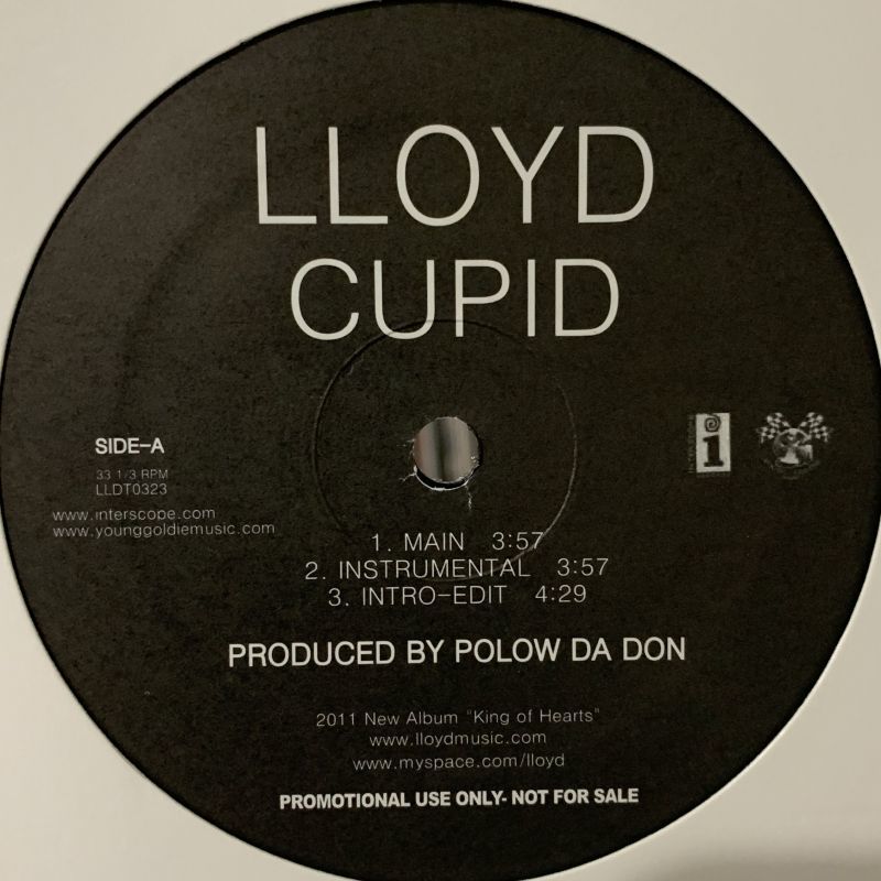 Lloyd - Lay It Down (Remix) (b/w Cupid) (12'') - FATMAN RECORDS