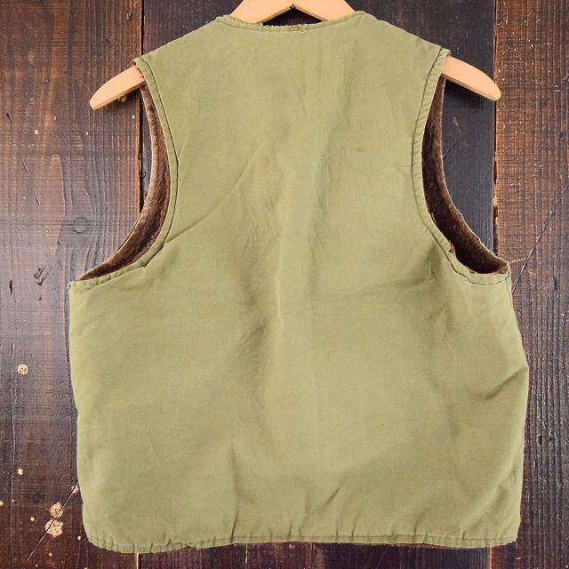 40's US.NAVY アルパカデッキベスト 40年代 USN ネイビー アメリカ軍