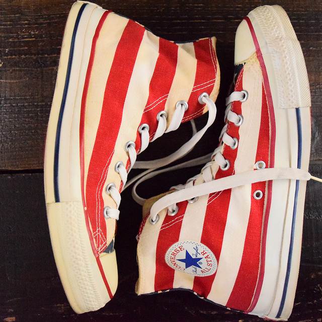 90's CONVERSE USA製 ALLSTAR 星条旗柄 27cm 90年代 コンバース