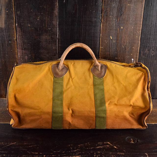 60's L.L.BEAN 筆記体タグ キャンバスボストンバッグ60年代 エルエル