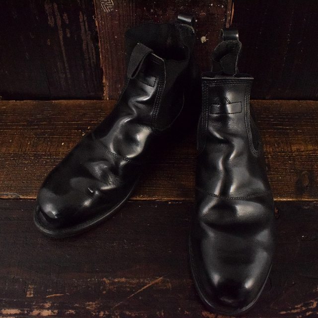 80年代 アメリカ軍 米軍 海軍 ネイビー ミリタリー 革靴 レザーブーツ