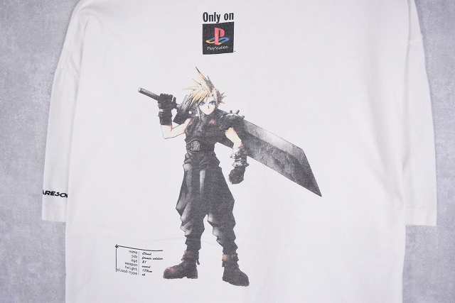 90年代 90s ファイナルファンタジー クラウド Cloud キャラクター