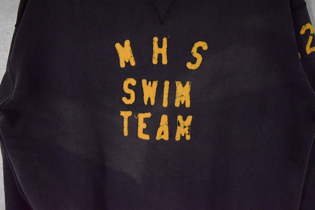 50年代 50s 茄子紺 ナス紺 ネイビー トレーナー ガゼット セットイン