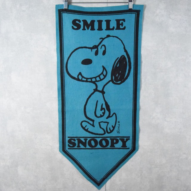 70s 70年代 ピーナッツ スヌーピー バナー キャラクター インテリア