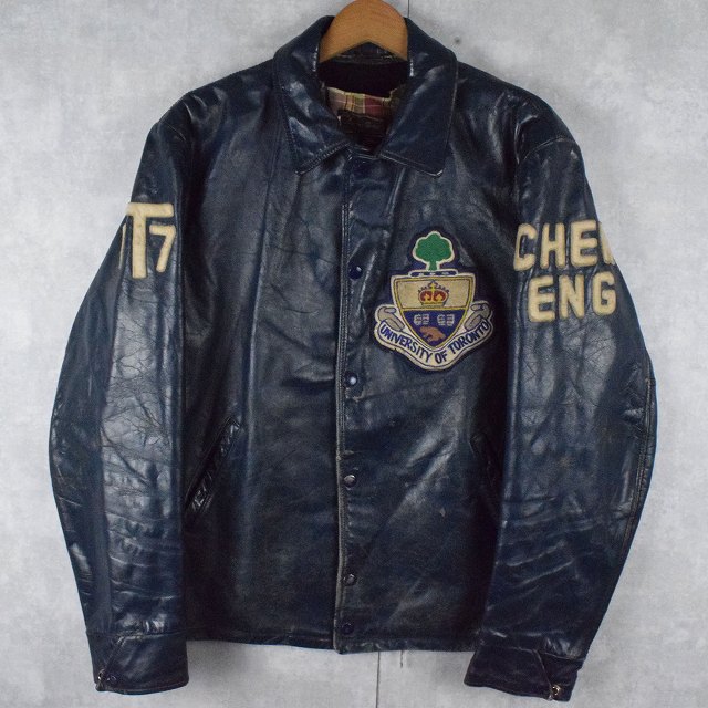 50年代 50s ブルゾン アワードジャケット │ヴィテージ古着屋Feeet