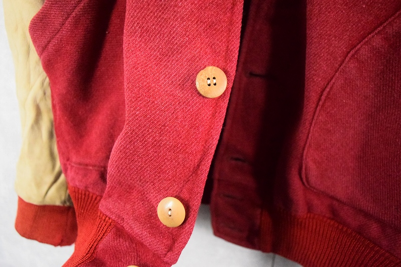 50s 50年代 40s 40年代 ボタスタ メルトン ウール ジャケット パッチ