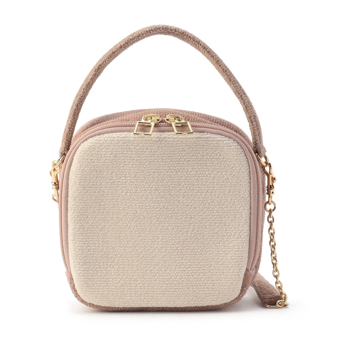 ユニカラー ショルダーバッグ UNI-241054（取扱店舗限定）(ベージュ