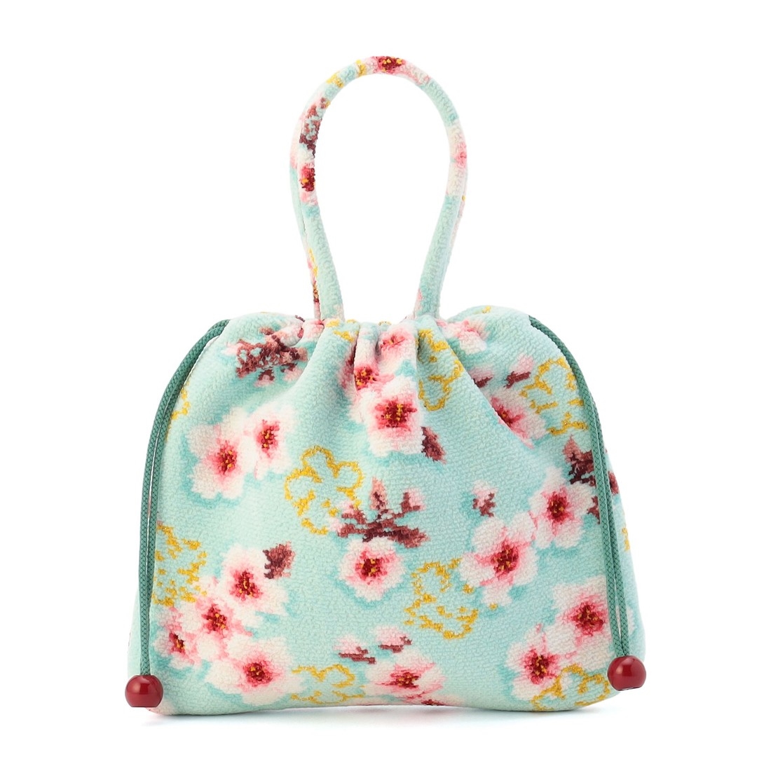 コイザクラ 手つき巾着 KOI-260203（WEB限定）(ペールグリーン