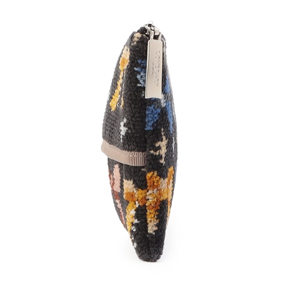 メニーリボンズ ティッシュポーチ L/MYR-257469(チャコールグレー