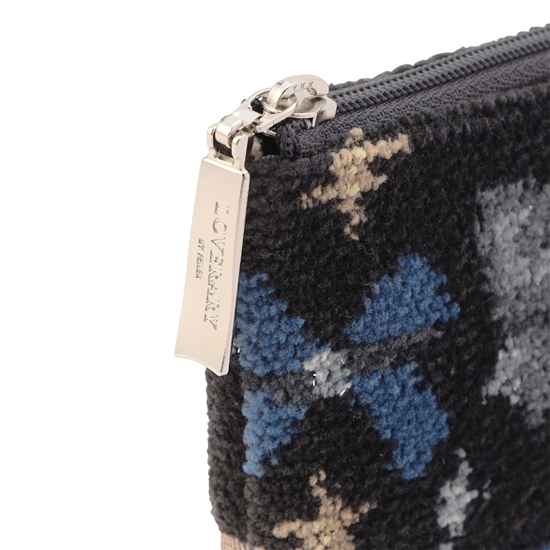 メニーリボンズ ティッシュポーチ L/MYR-257469(チャコールグレー