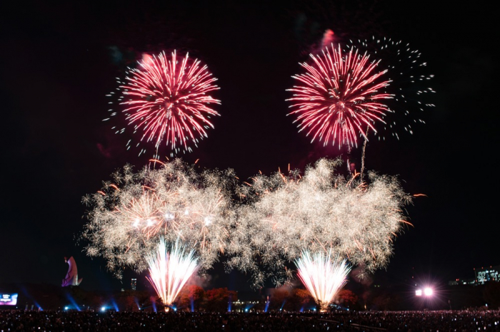 万博花火プロジェクト「第4回 万博夜空がアートになる日2025