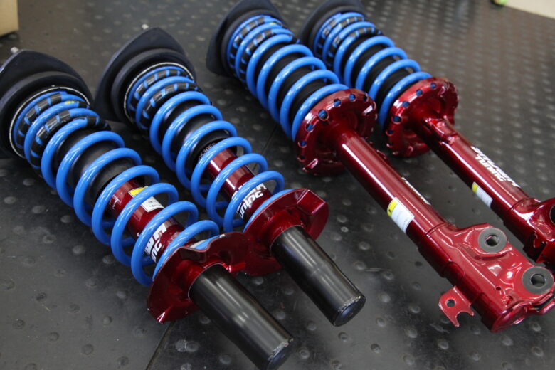 コペン LA400K ショーワサスペンションキット取り付け - カー用品持込