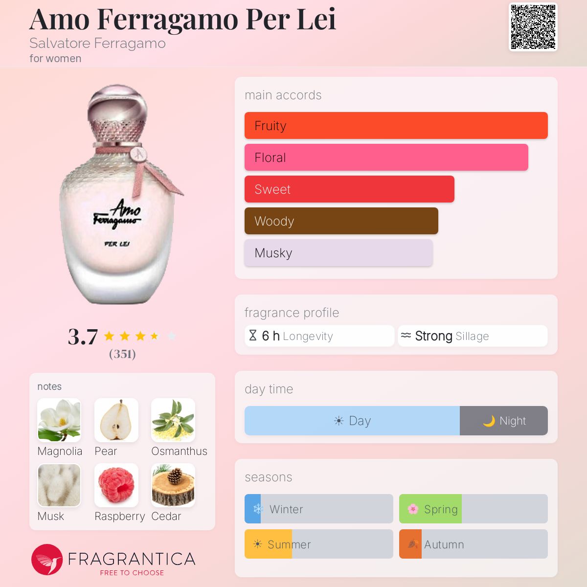 Amo Ferragamo Per Lei Salvatore Ferragamo perfume - a fragrance