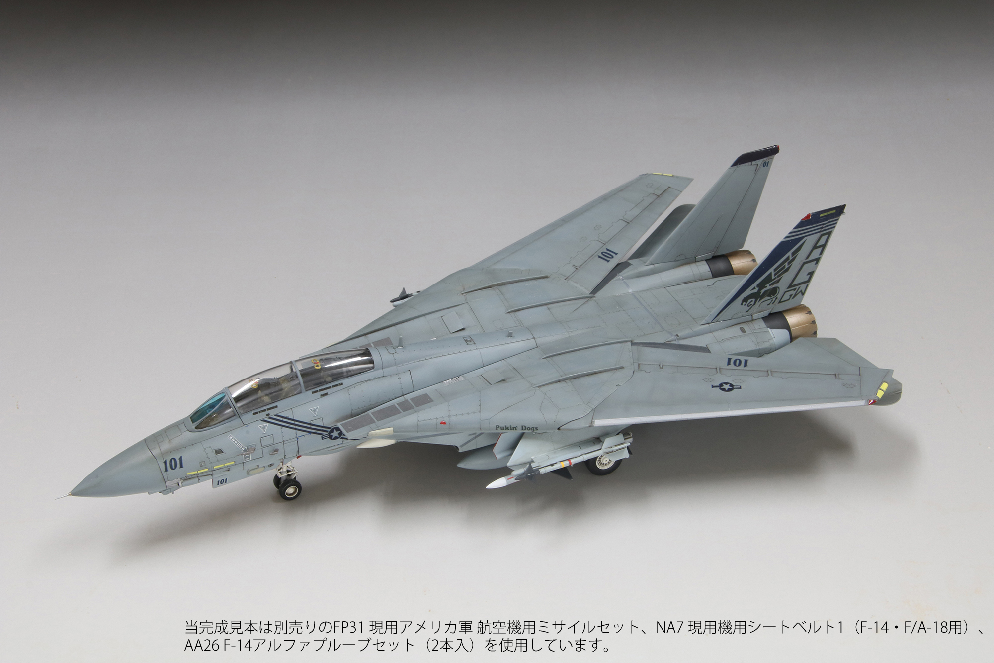 1/72アメリカ海軍F-14Bトムキャット“ピューキンドッグス”
