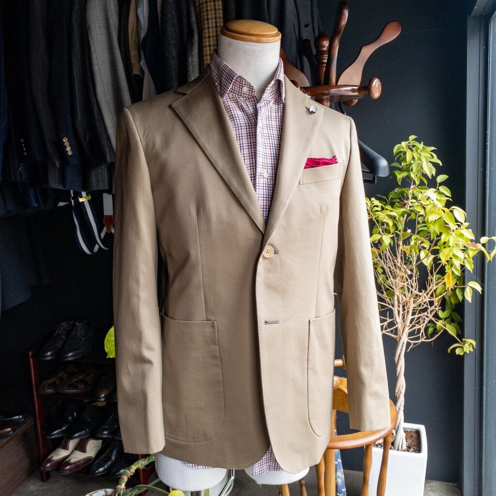 ブリスベン・モスのコットンジャケット|フィボナッチ紳士洋品店-墨田区