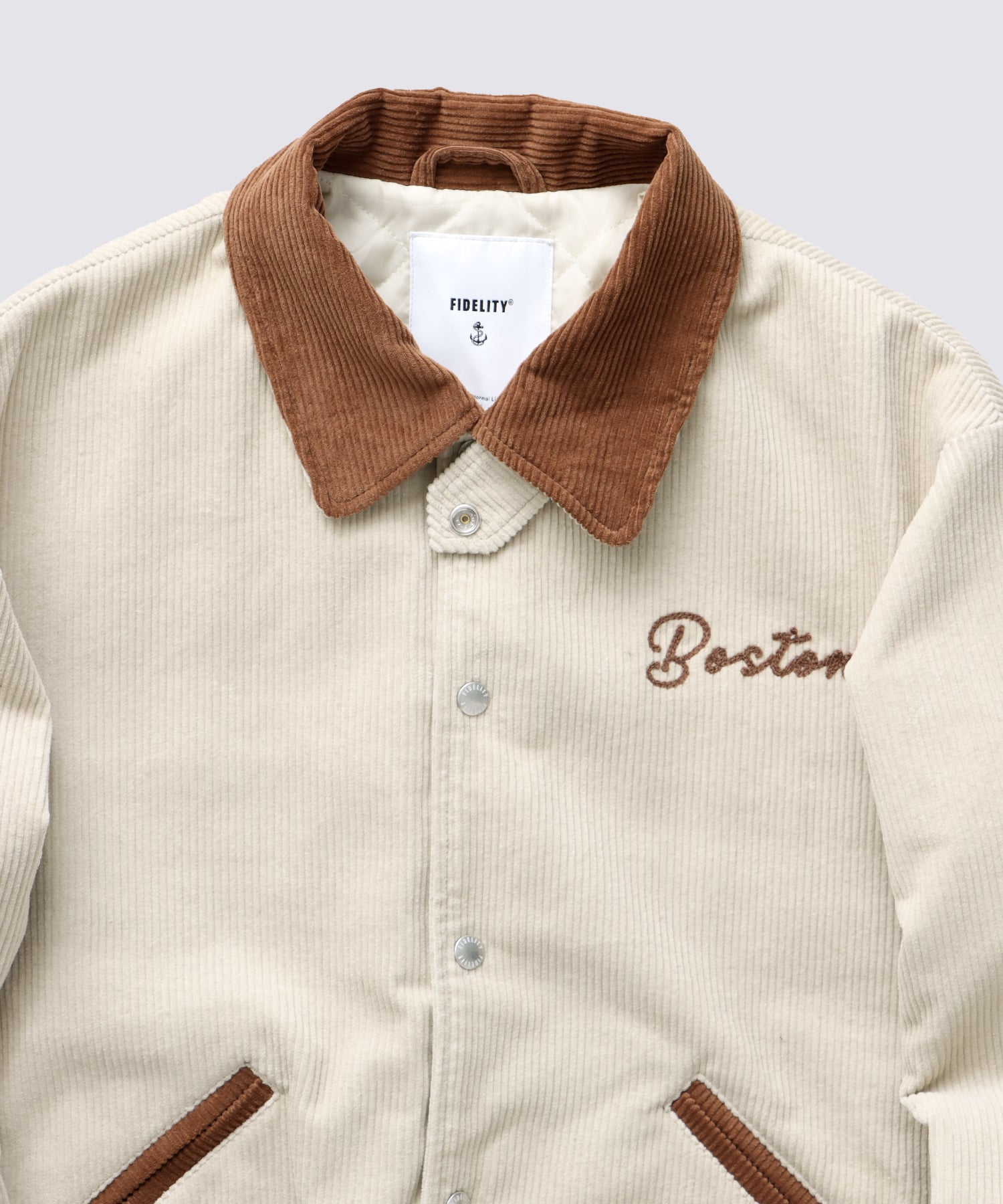 FIDELITY X SKOOKUM] AWARD JACKET (Ivory)｜コーデュロイジャケット