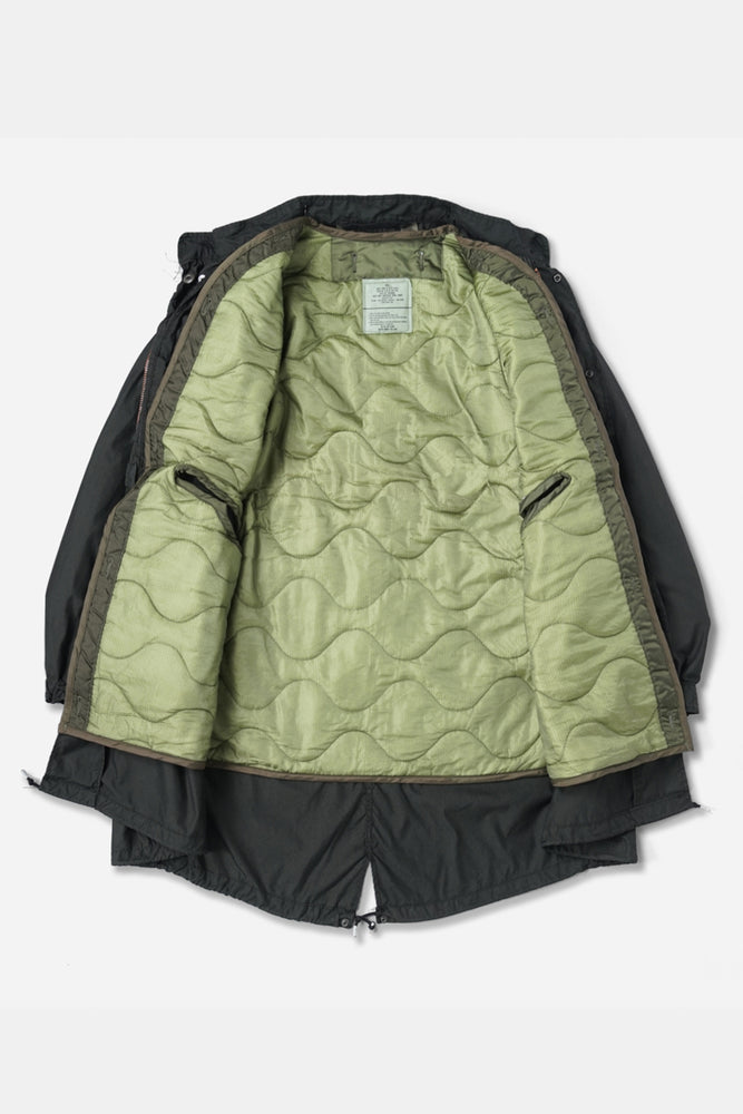 FIFTH x M-65 Fishtail Over-Dyed BLK – FIFTH GENERAL STORE