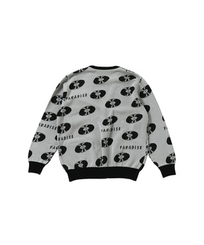 RECORDS JACQUARD KNIT CARDIGAN - WACKO MARIA (ワコマリア) - tops