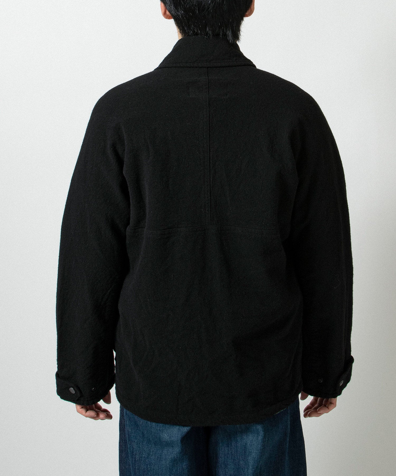 ウールアクリルツイル 製品染縮絨 Filson Wネーム - JUNYA WATANABE