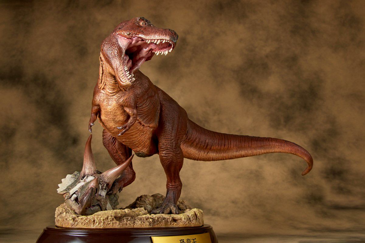 ソフビトイボックス 018C ティラノサウルス（クラシックイメージカラー