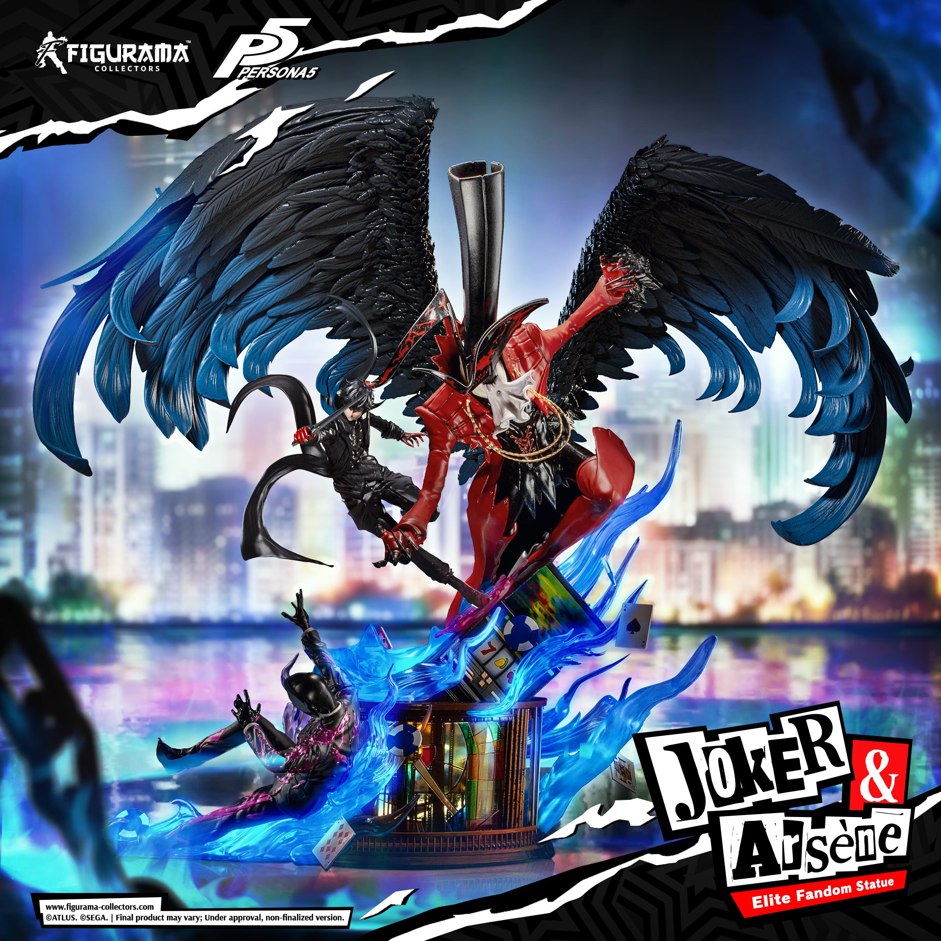 ペルソナ5 ジョーカー＆アルセーヌ エリートファンダムスタチュー