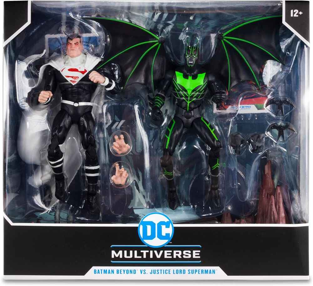 DC Multiverse Batman Beyond Vs. Justice Lord Superman 2-Pack 7