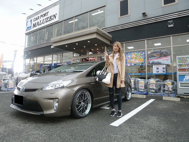 プリウス 30系 ZVW30 | 装着ギャラリー | カーポートマルゼン