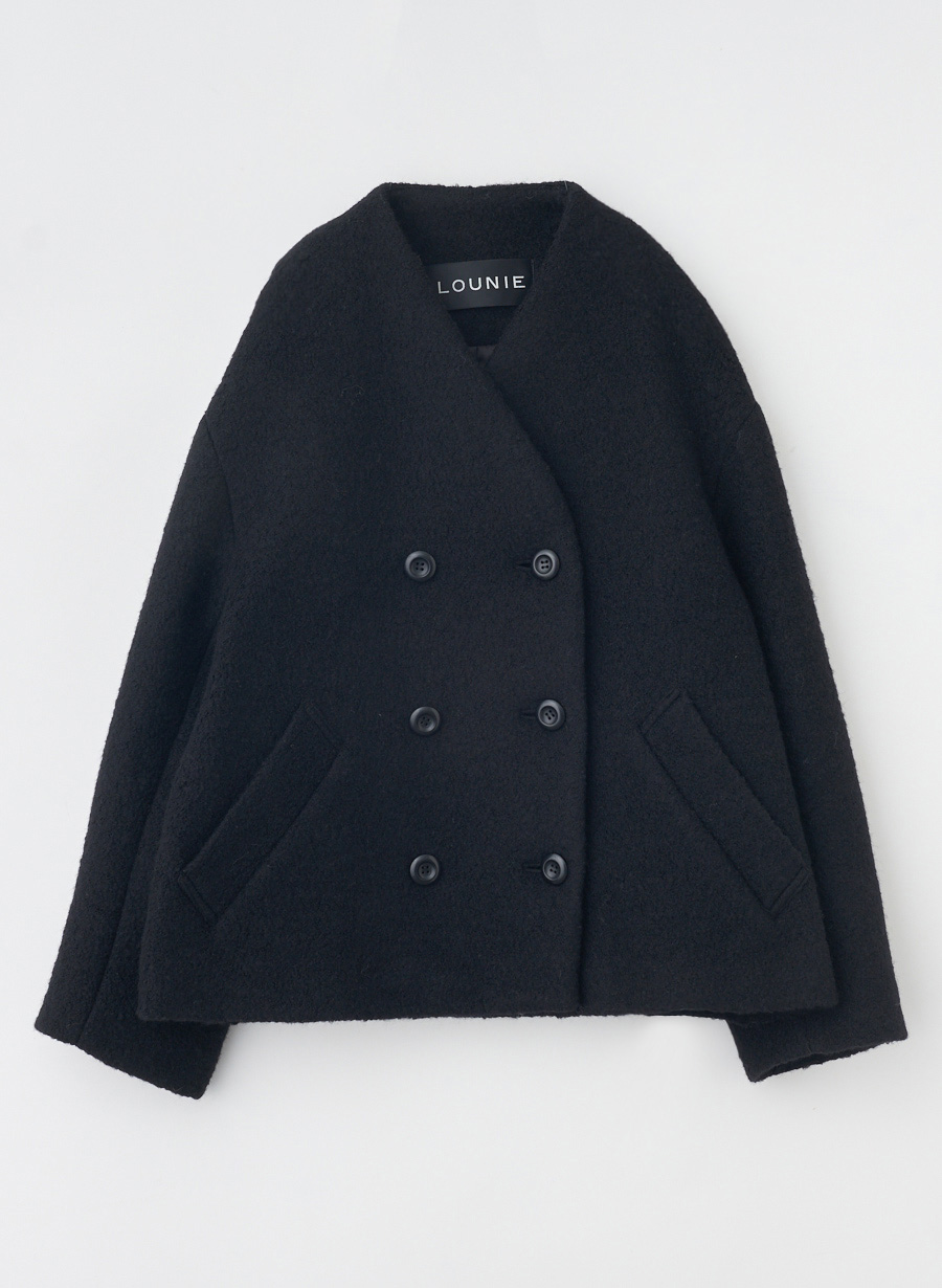 ニュージーランドウール パイルショートコート｜LOUNIE（ルーニィ