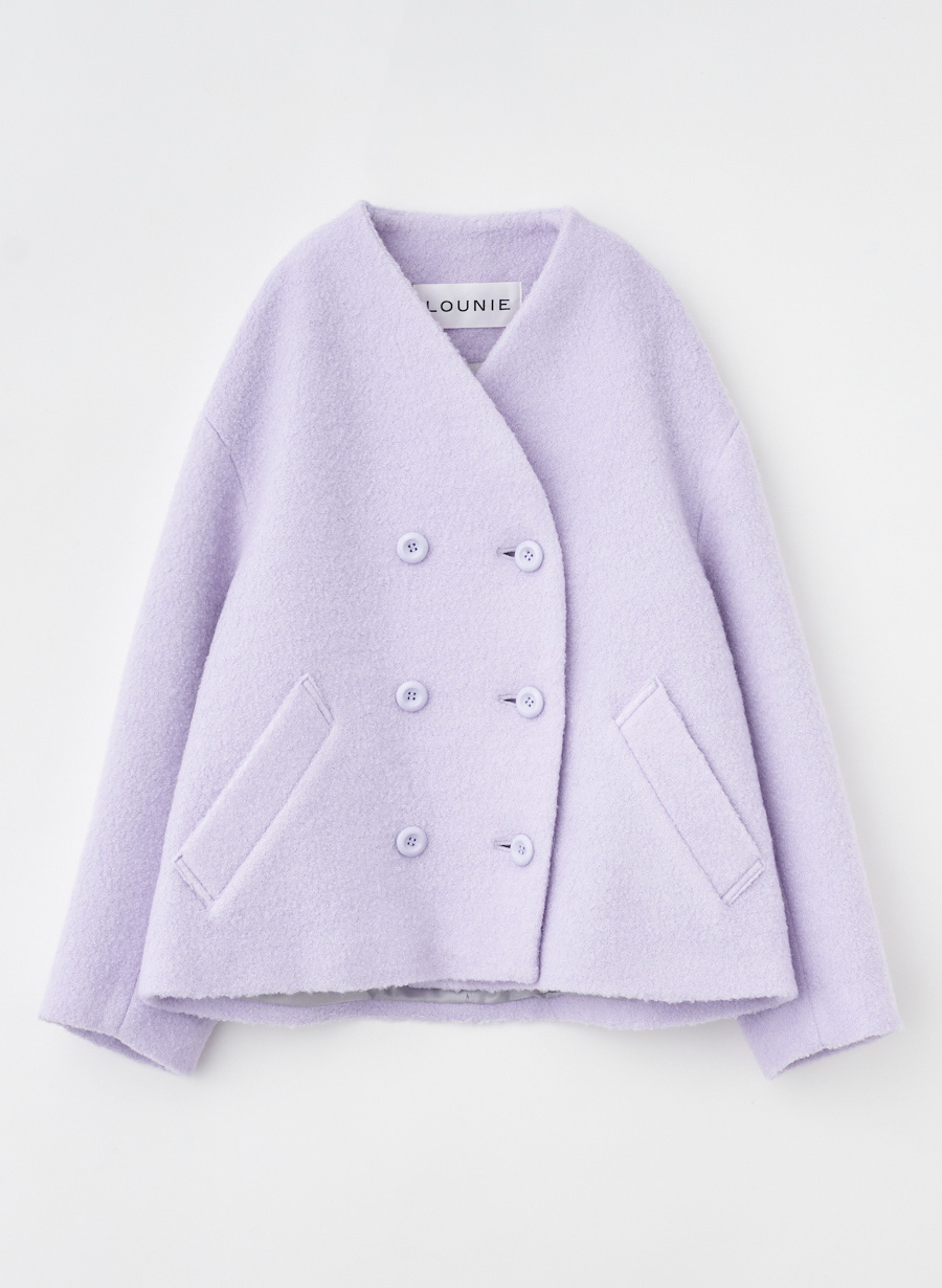 ニュージーランドウール パイルショートコート｜LOUNIE（ルーニィ