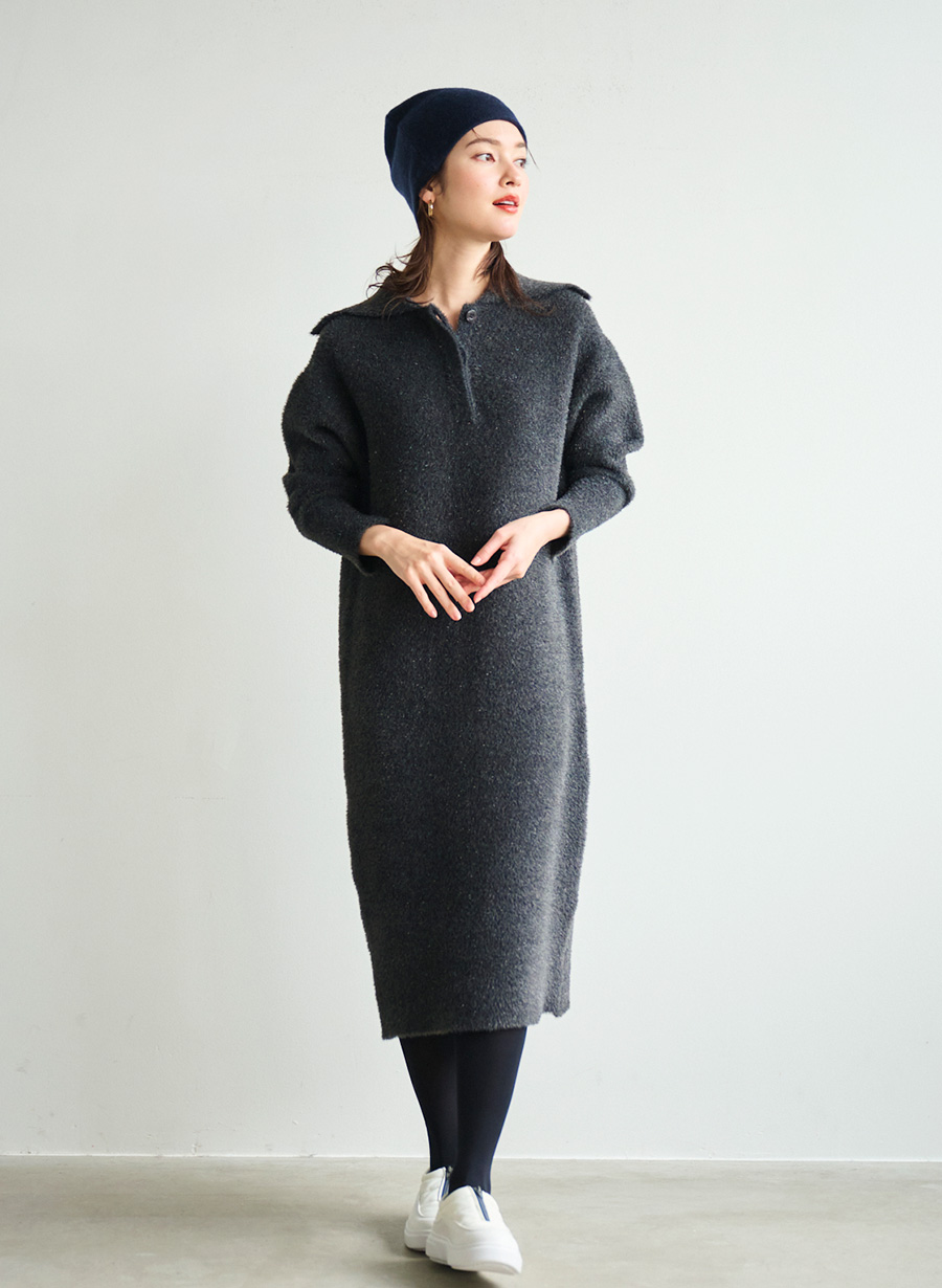 フェザーニットワンピース｜LOUNIE（ルーニィ）公式サイト／公式