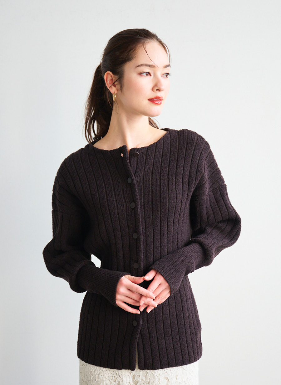 ブークレミドルカーディガン｜LOUNIE（ルーニィ）公式サイト／公式