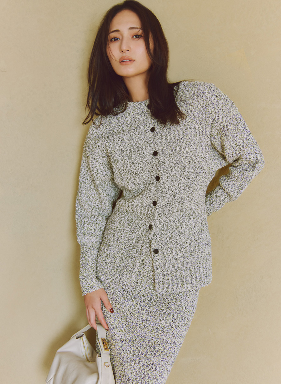 ブークレミドルカーディガン｜LOUNIE（ルーニィ）公式サイト／公式