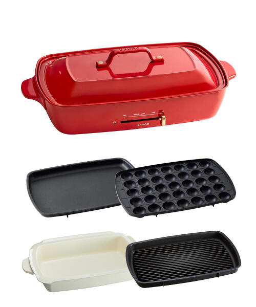 ホットプレートグランデサイズ+深鍋+グリルプレートセット 【直営店