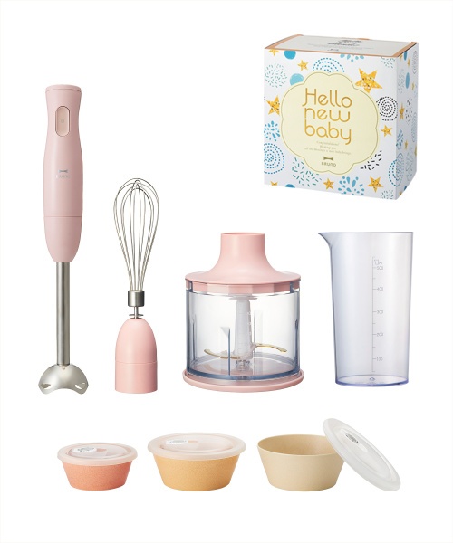FS】《出産祝い》マルチスティックブレンダー+セラミック保存容器