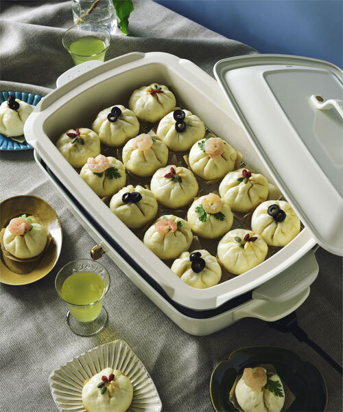 ホットプレートグランデサイズ用深鍋+グリルプレートセット の通販