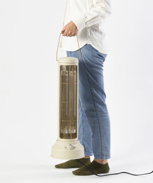 カーボンヒーターNostalStovewide グレージュの通販 | BRUNO online