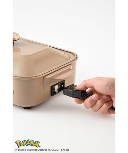 イーブイフレンズ コンパクトホットプレート ブラウンの通販 | BRUNO