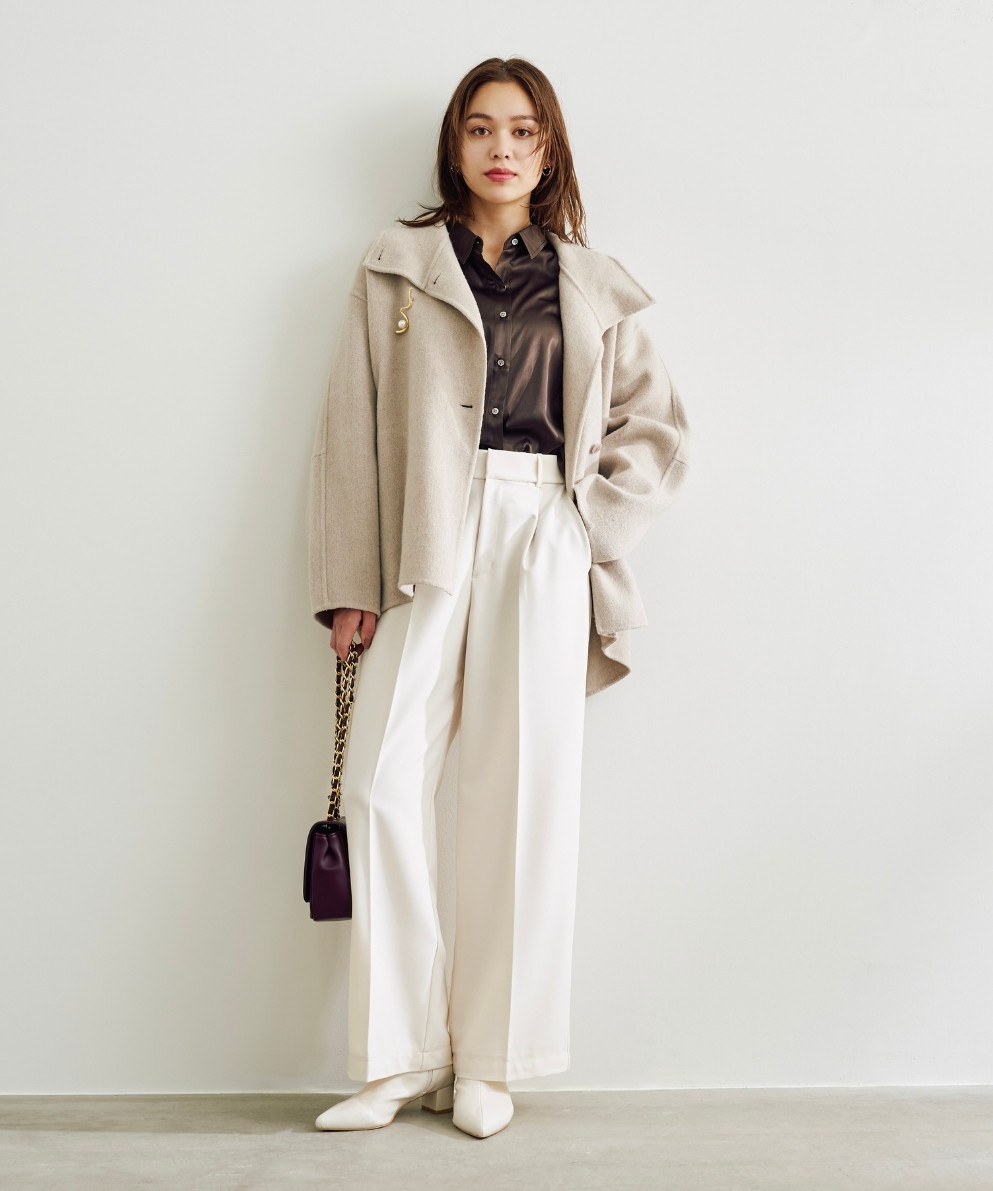 EC限定】スタンドリバーショートコート｜Stola.（ストラ）公式通販サイト