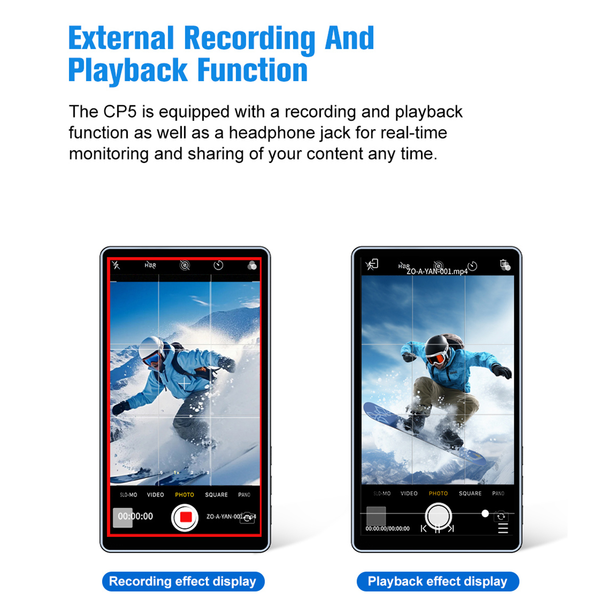 特典付き】Shimbol CP5 5インチFHDタッチスクリーンモニター - 業務用