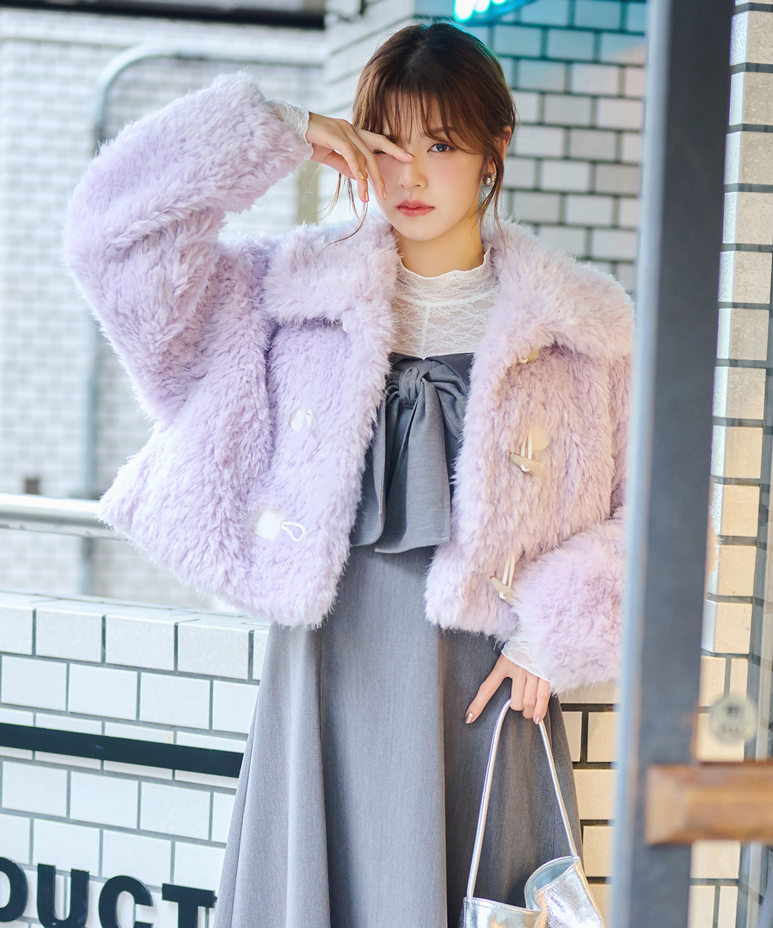 フェイクファーダッフルコート｜PETAL ONLINE（ペタルオンライン）