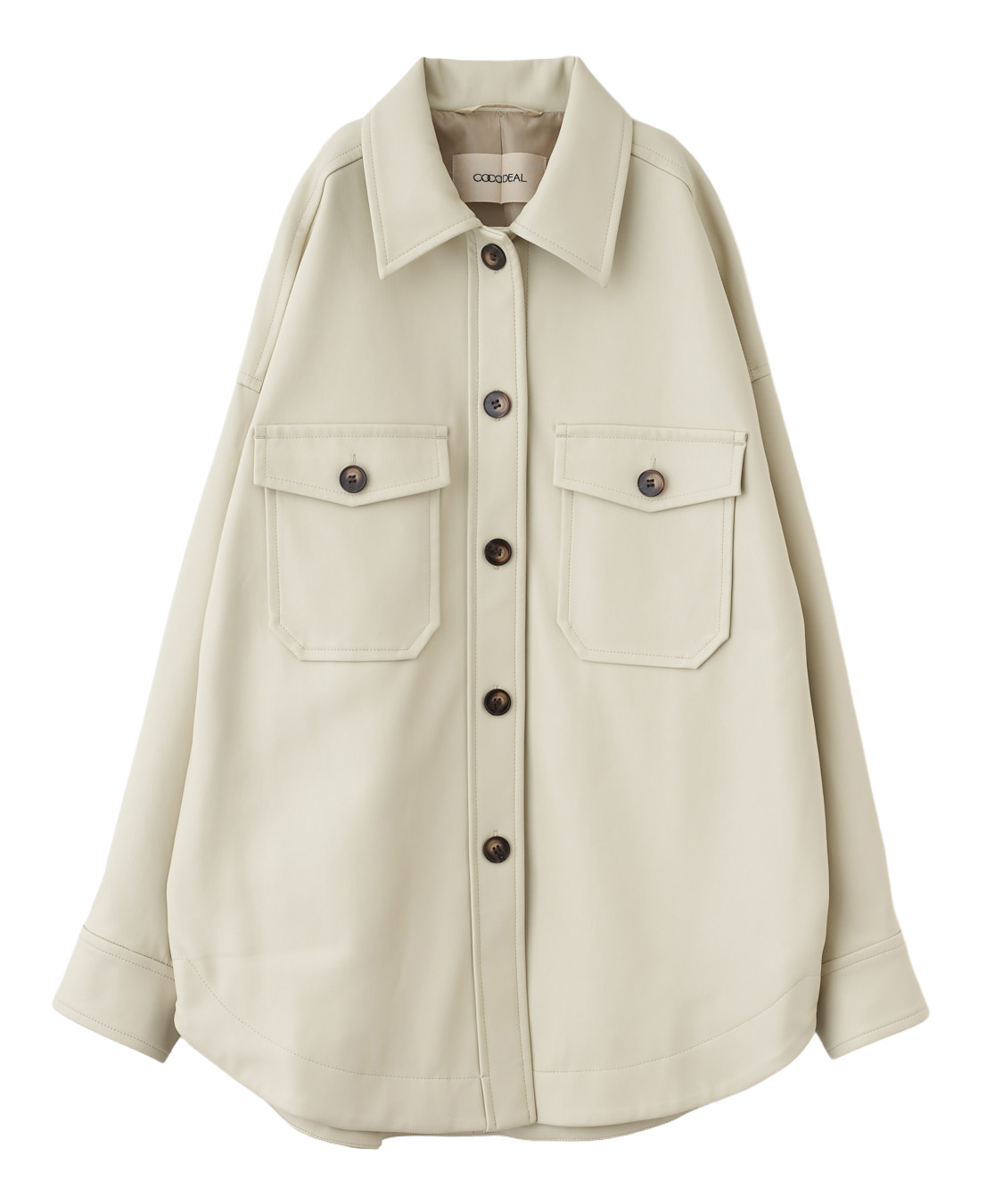 シャツライクレザーブルゾン｜PETAL ONLINE（ペタルオンライン）