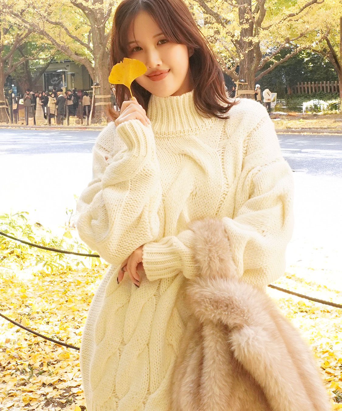 ケーブルニットミニワンピース｜PETAL ONLINE（ペタルオンライン）