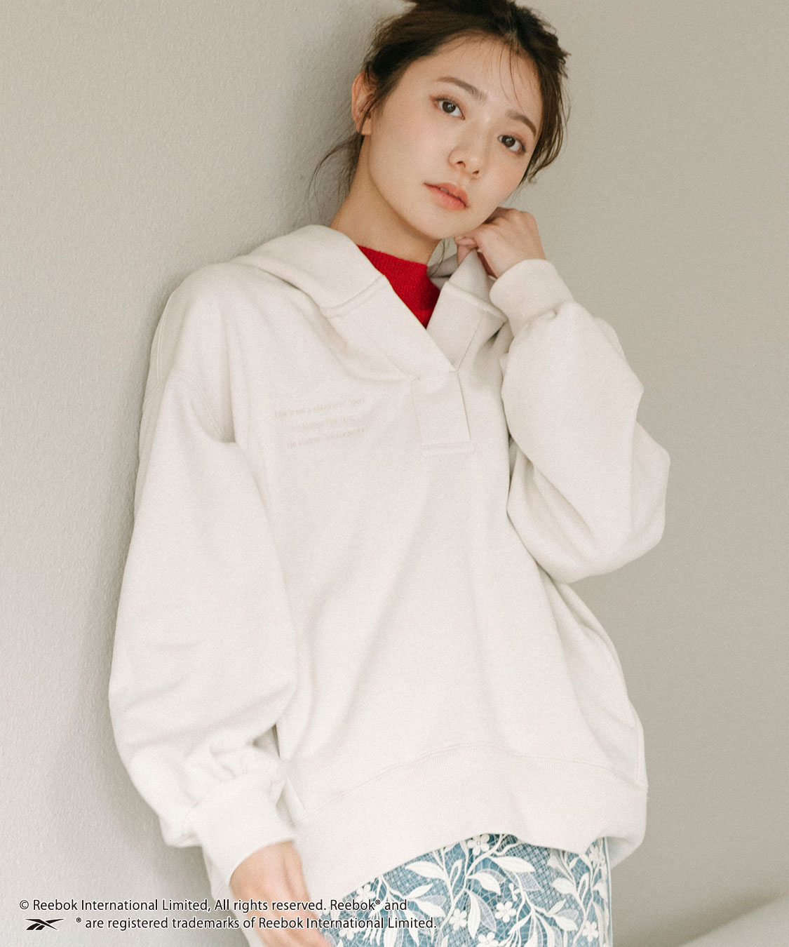 COCO DEAL/Reebok》スキッパースウェットパーカー｜PETAL ONLINE