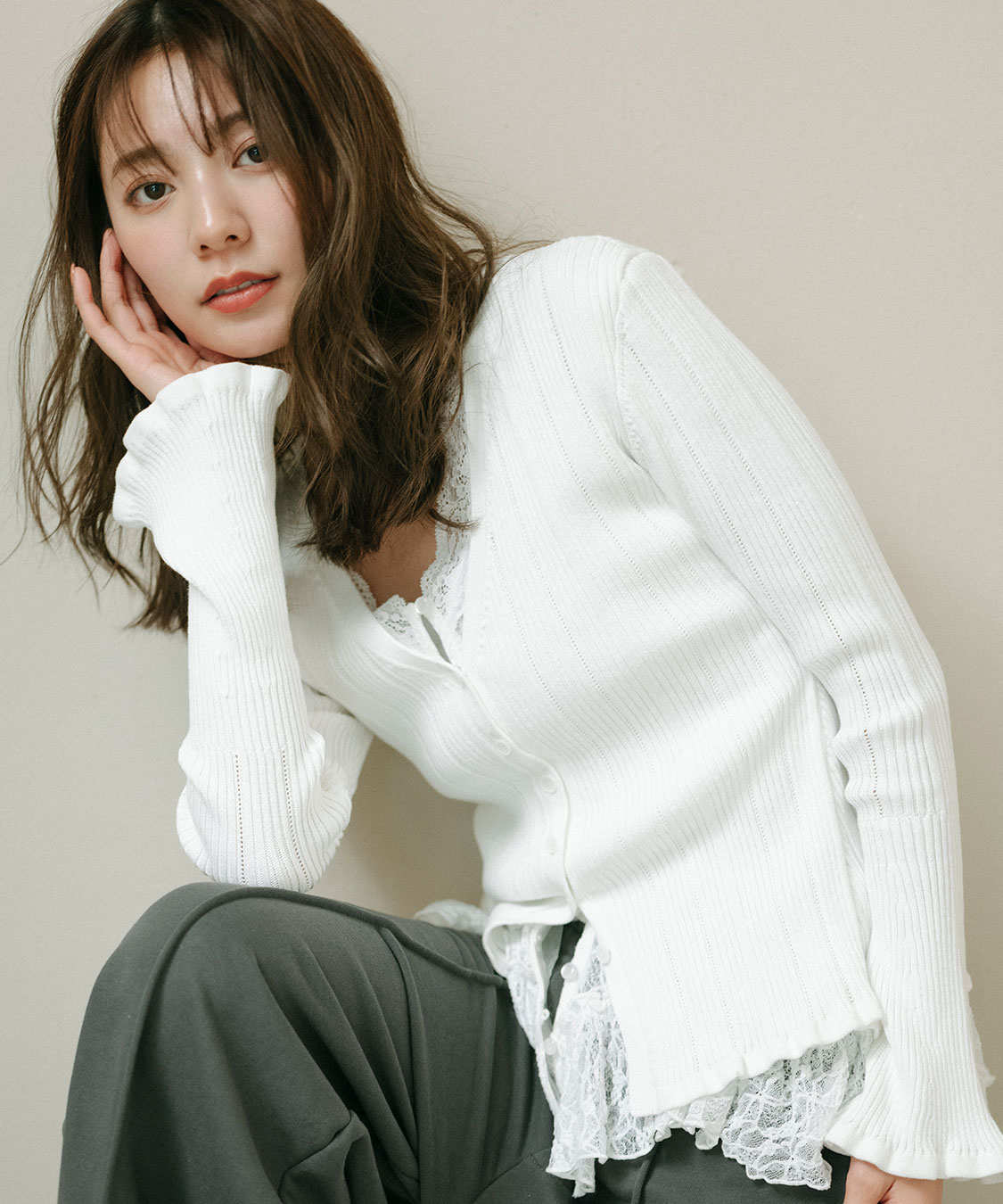 今季大注目】レースドッキングニット｜PETAL ONLINE（ペタルオンライン）