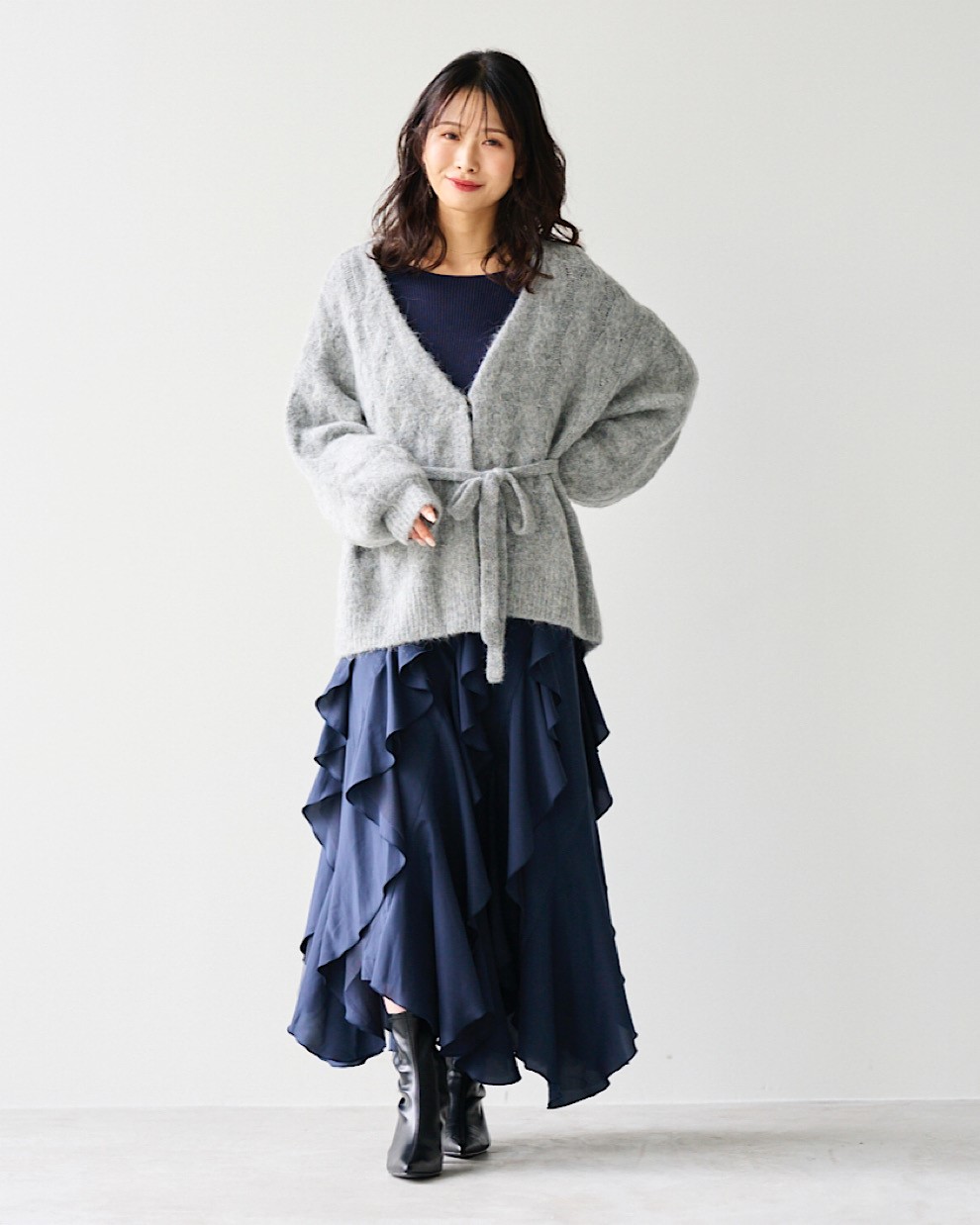 アルパカケーブルガウンカーデ｜PETAL ONLINE（ペタルオンライン）