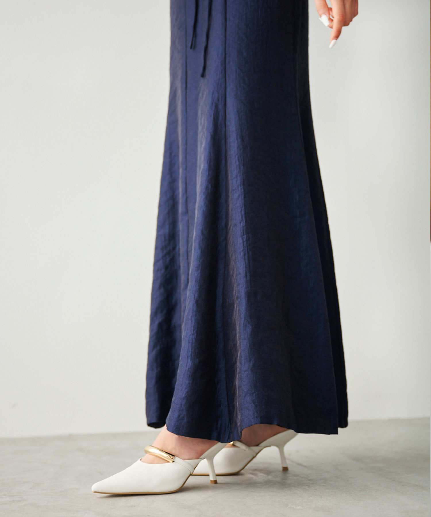 ゴールドモチーフポインテッドミュール｜PETAL ONLINE（ペタルオンライン）