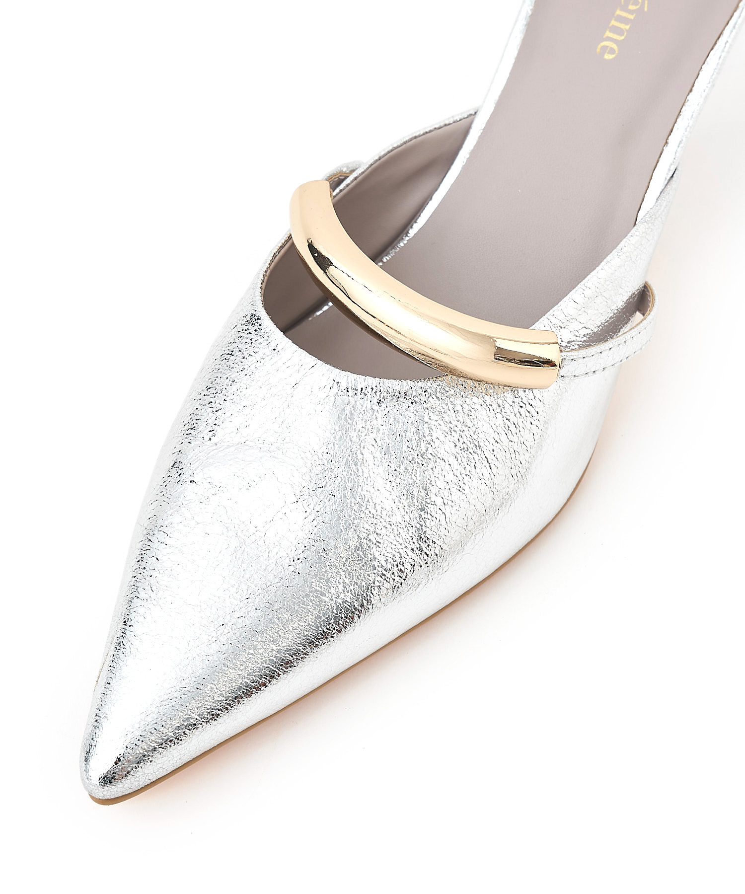 ゴールドモチーフポインテッドミュール｜PETAL ONLINE（ペタルオンライン）