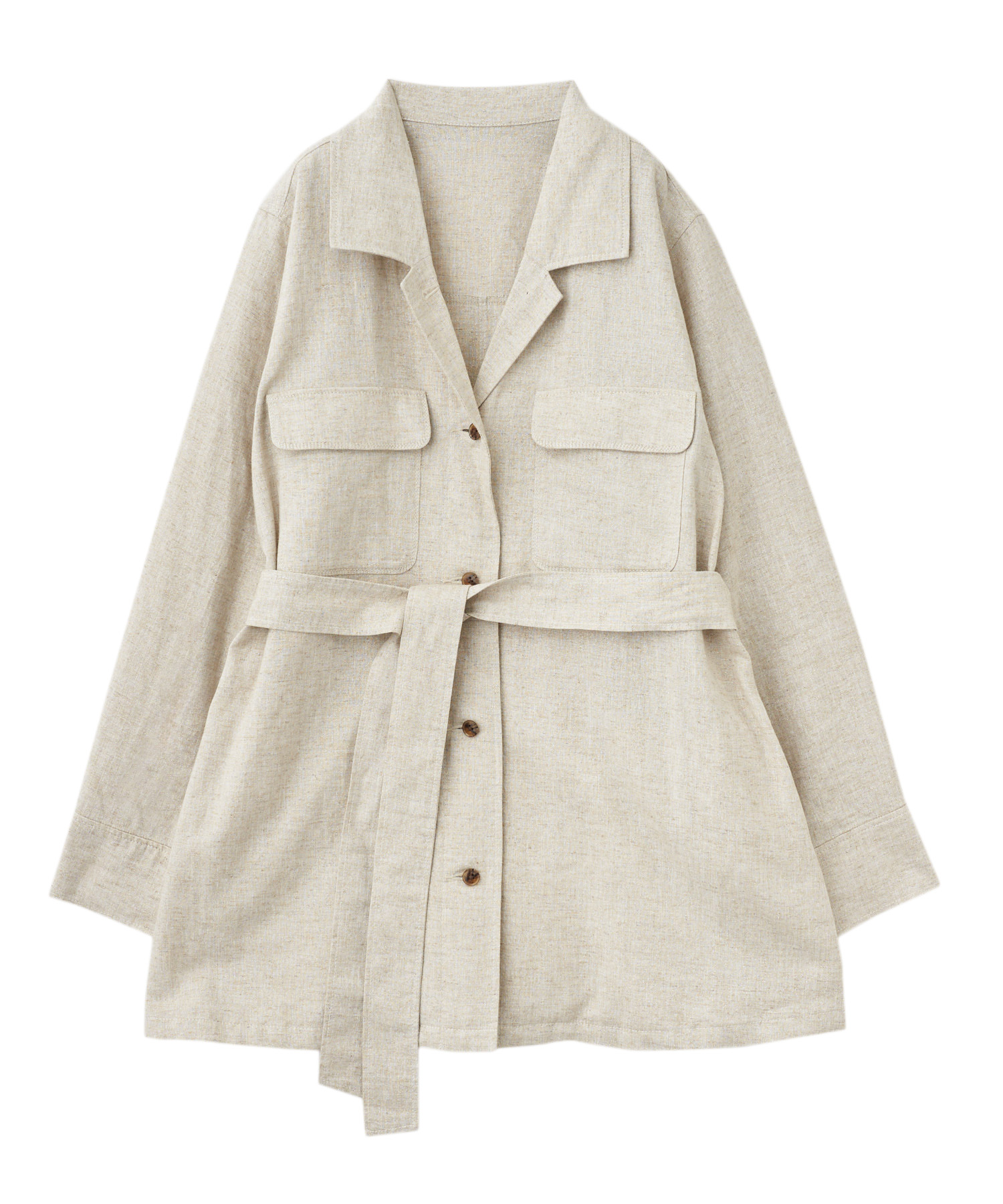 ウエストシェイプシャツジャケット｜PETAL ONLINE（ペタルオンライン）